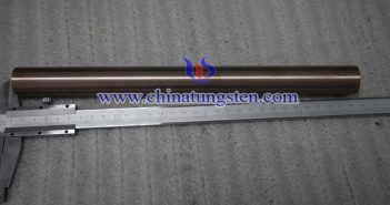 ?12x200mm钨铜合金棒图片