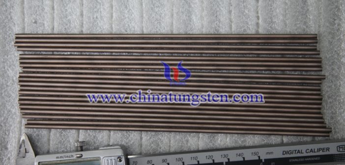 ?4x200mm钨铜合金棒图片