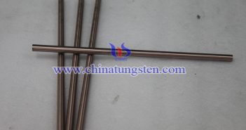 ?5x200mm钨铜合金棒图片