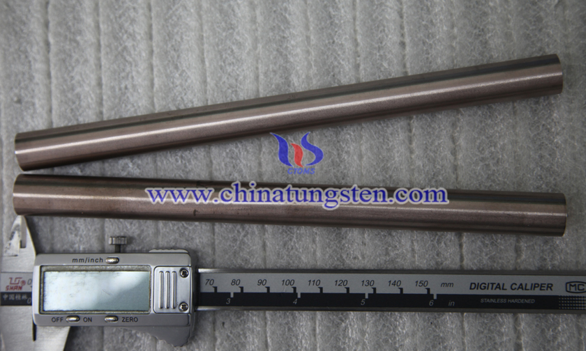 ?9x200mm钨铜合金棒图片